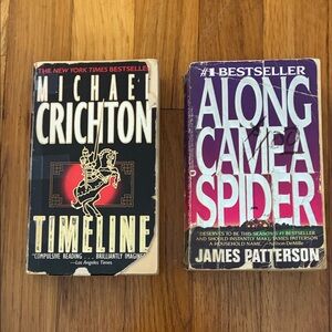 Timeline and Along Came a Spider Books